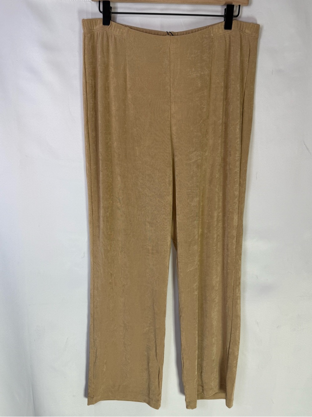 Chicos Travelers Collection - NWT Beige Wide Leg Lounge Pants - Size 2P